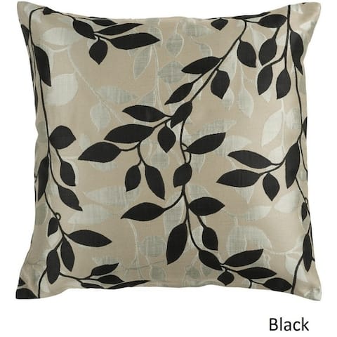 Copper Grove Anamalai 22-inch Leaves Pillow Cover