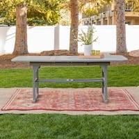 Havenside Home Surfside Acacia Outdoor Extension Table - Dark Brown - 55-79 x 35 x 30h