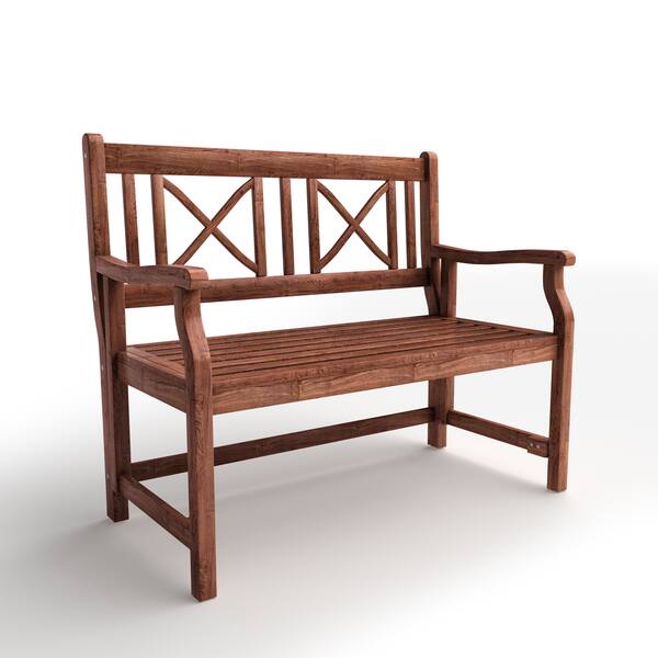 48 Inch Dark Brown Acacia Wood Folding Patio Bench 20881987 Folding Patio Bench
