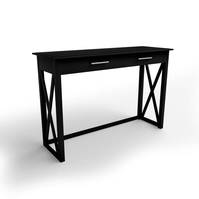 Copper Grove Jaborosa X-detail Console Table - Black