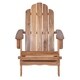 Havenside Home Surfside Acacia Adirondack Chair - Brown - Thumbnail 16
