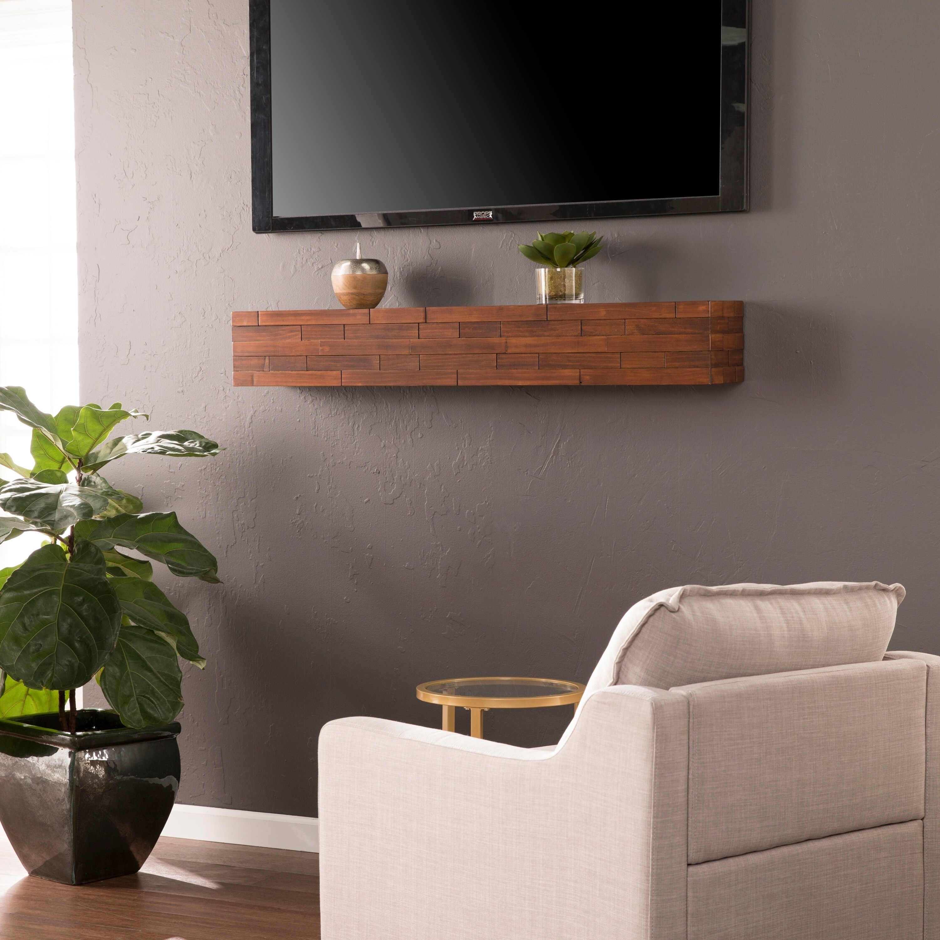 Strick Bolton Tilo Whiskey Maple Floating Wall Mantel Shelf Strick Bolton Tilo Whiskey Maple Floating Wall Mantel Shelf