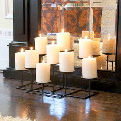 SEI Furniture Bugleweed 9-candle Candelabra