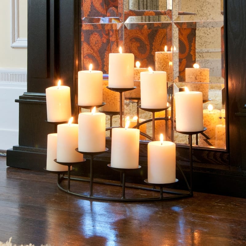 SEI Furniture Bugleweed 10-candle Candelabra