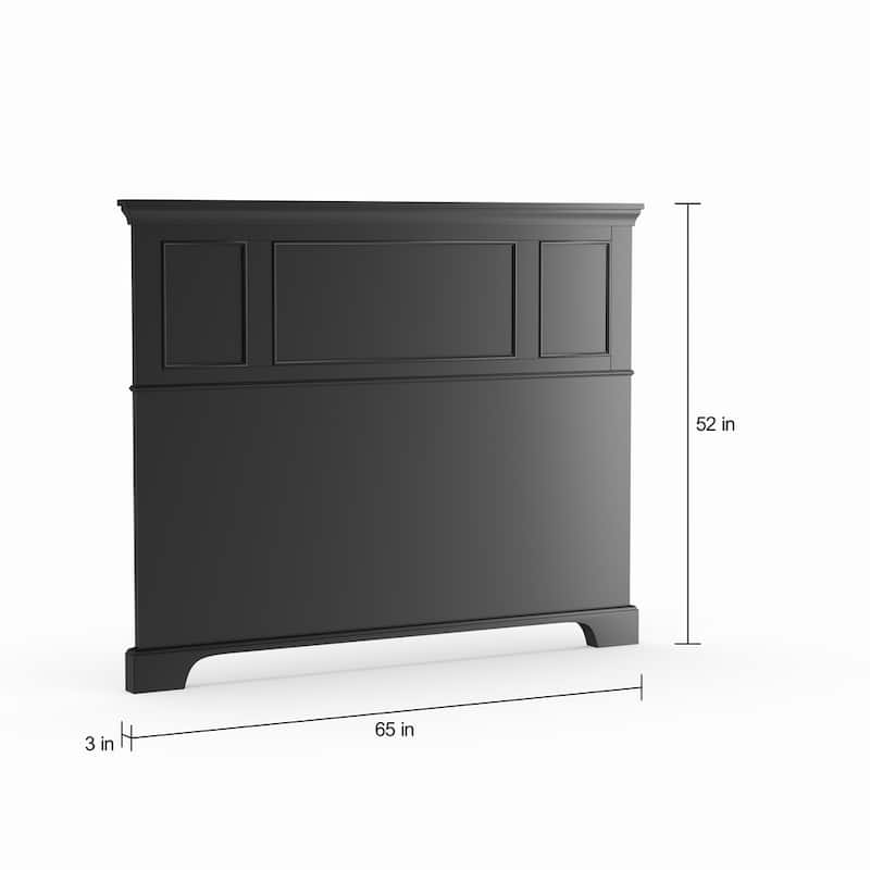 Bedford 3-Piece Queen/Full Headboard Night Stand and Chest Set by Homestyles