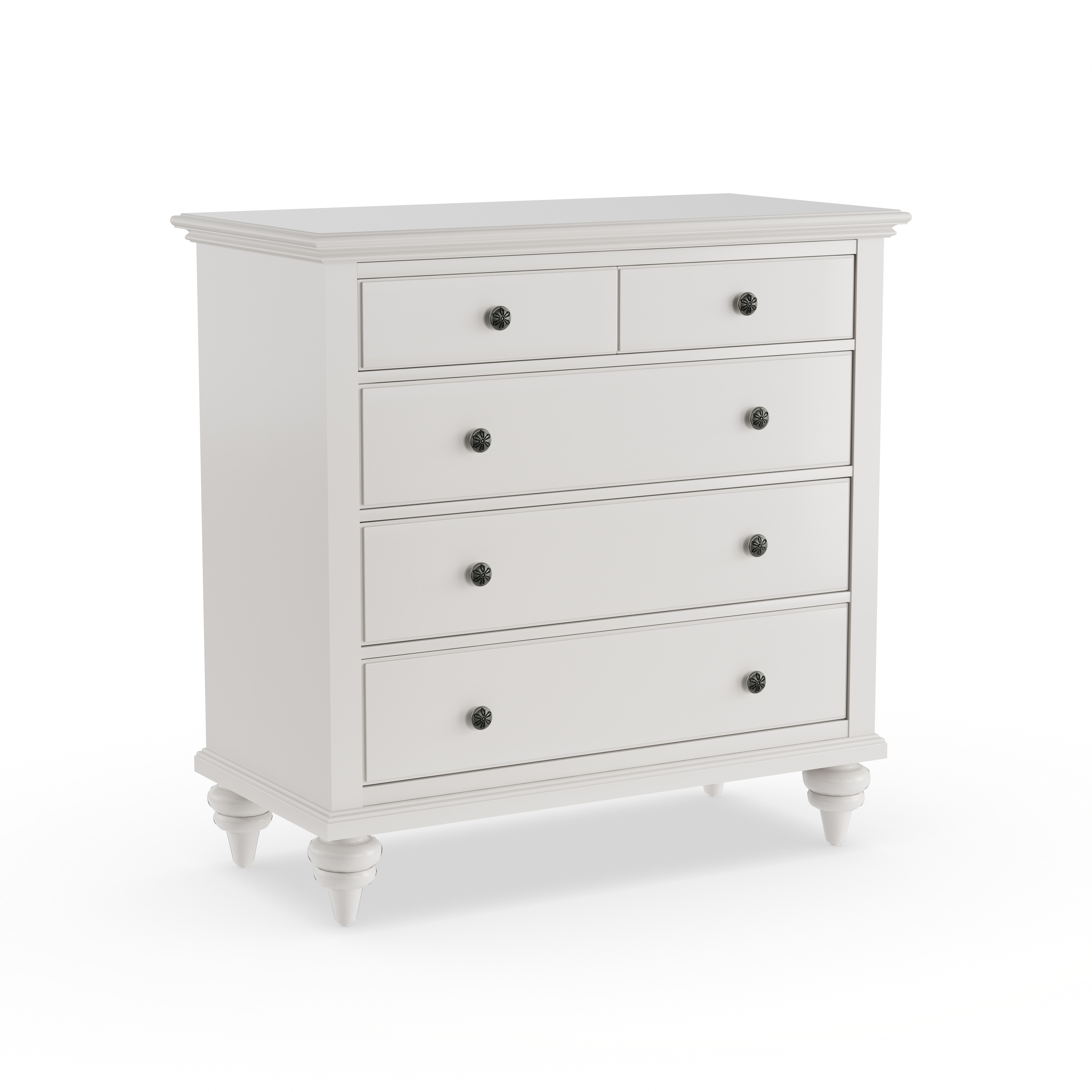 Shop The Gray Barn Wits End Brushed White Finish Chest Free