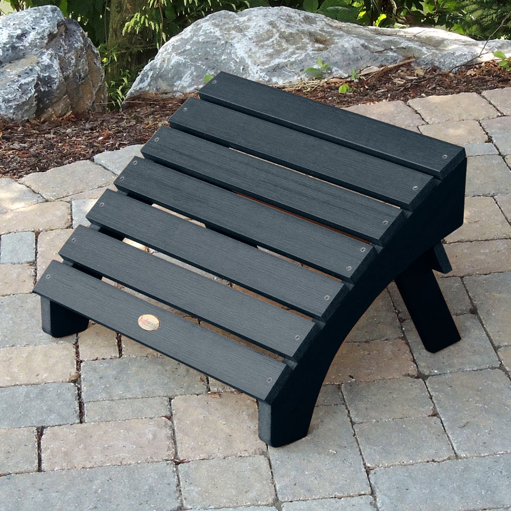 Eco-Friendly Synthetic Wood Folding Ottoman