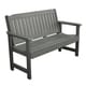 preview thumbnail 10 of 40, Lehigh 4-foot Eco-friendly Synthetic Wood Garden Bench Coastal Teak