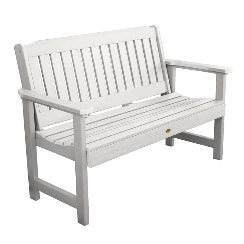 Lehigh 4-foot Eco-friendly Synthetic Wood Garden Bench - White