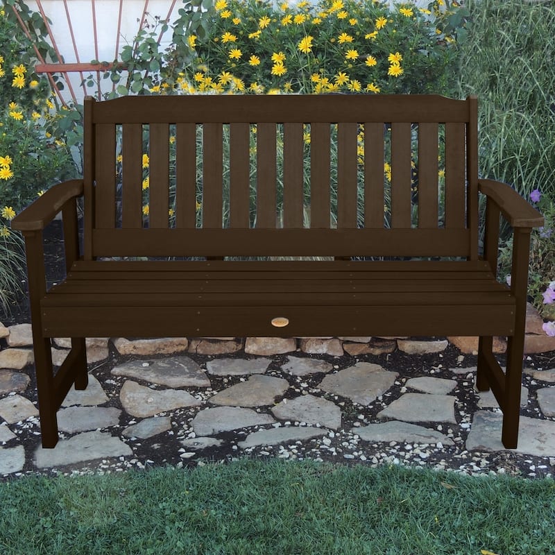 HIGHWOOD Lehigh 5-foot Eco-friendly Synthetic Wood Garden Bench