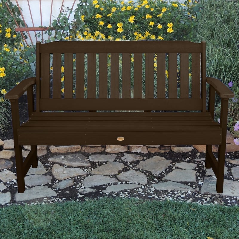 Lehigh 5-foot Eco-friendly Synthetic Wood Garden Bench - On Sale - Bed 