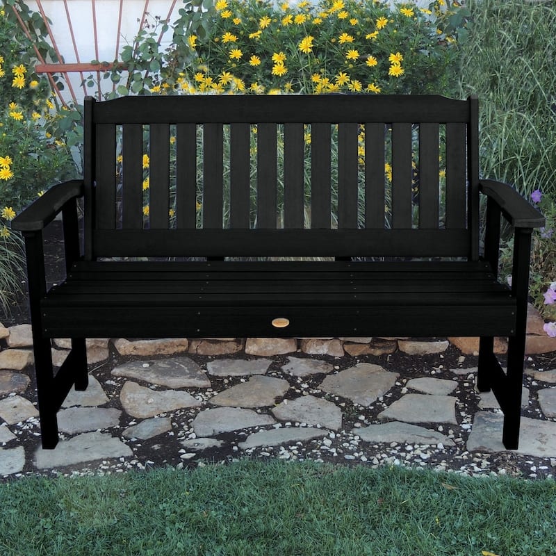HIGHWOOD Lehigh 5-foot Eco-friendly Synthetic Wood Garden Bench