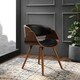 Corvus Mid-century Modern Accent Chair - Thumbnail 3