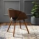 Corvus Mid-century Modern Accent Chair - Thumbnail 4
