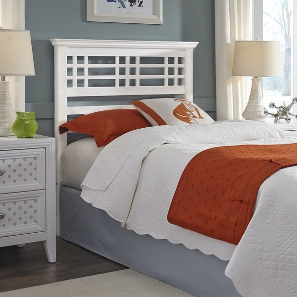 Gracewood Hollow Deloria Twin White Wooden Headboard Free Gracewood Hollow Deloria Twin White Wooden Headboard