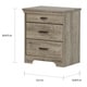 preview thumbnail 10 of 16, Versa 2-drawer Nightstand w/ Charging Station by South Shore