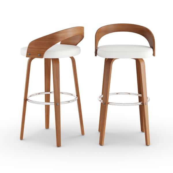 Carson Carrington Solavagen Mid Century Modern Wood And Faux Solavagen Mid Century Modern Wood
