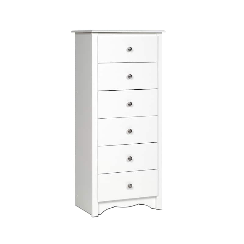 Prepac Sonoma 6-Drawer Chest - White