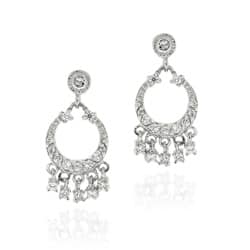 Chandelier Cubic Zirconia Earrings Online At Our Icz Stonez Sterling Silver Cz Mini Chandelier Earrings