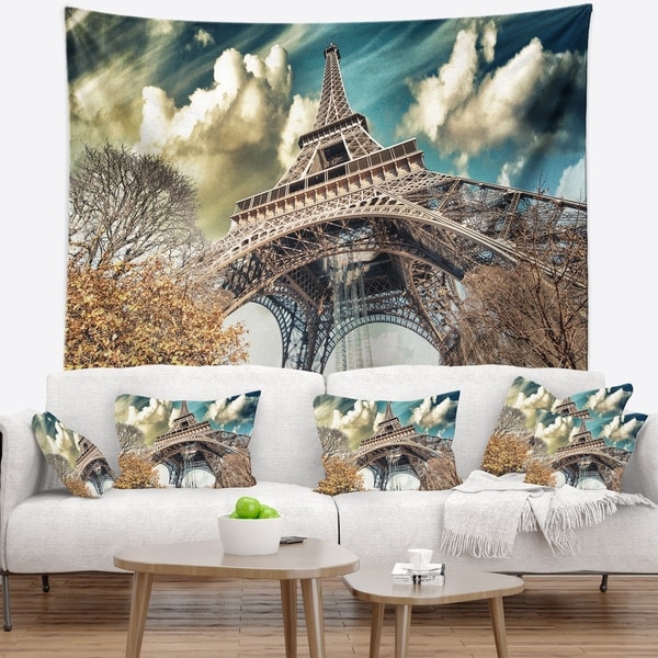 Eiffel discount tower tapestry