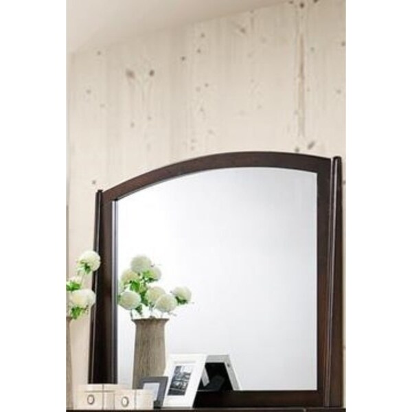 Contemporary Appeal Mirror, Varnish Oak - N/A