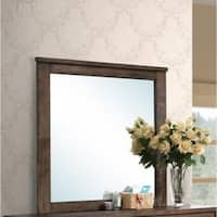 22 x 22 Set of 2 Square Frameless Mirrors with Bevel Panels Modern Chrome