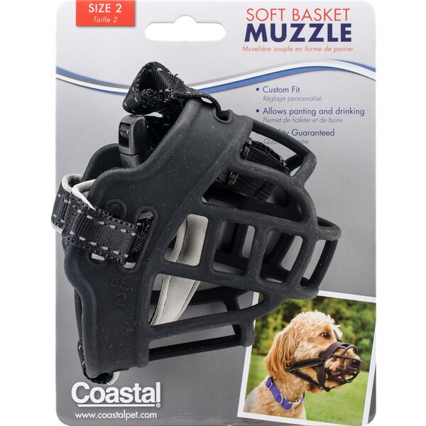 coastal soft basket muzzle