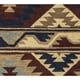 preview thumbnail 13 of 18, Ryder Collection Burgundy Southwest Diamonds Rug