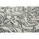 preview thumbnail 8 of 21, Alora Decor Lavine Grey/ Blue Hand-tufted Medallion Wool Rug