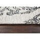 preview thumbnail 5 of 21, Alora Decor Lavine Grey/ Blue Hand-tufted Medallion Wool Rug