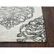 preview thumbnail 4 of 21, Alora Decor Lavine Grey/ Blue Hand-tufted Medallion Wool Rug