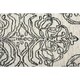 preview thumbnail 2 of 21, Alora Decor Lavine Grey/ Blue Hand-tufted Medallion Wool Rug