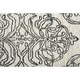preview thumbnail 19 of 21, Alora Decor Lavine Grey/ Blue Hand-tufted Medallion Wool Rug
