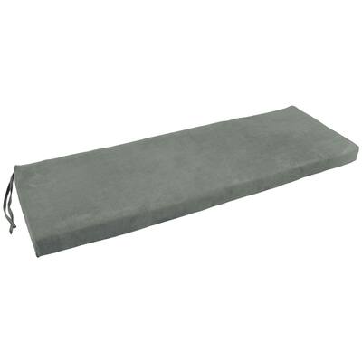 Blazing Needles 63-inch Indoor Microsuede Bench Cushion