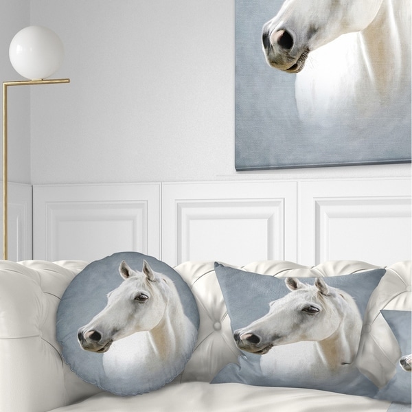 Horse throw outlet pillow