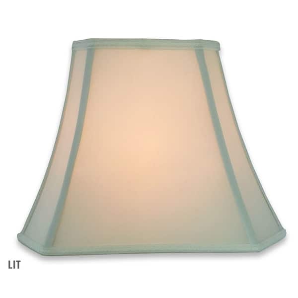 DS-92-12WH x 11 Inc 12 x 8 x 8 x 6 White, Royal Designs Rectangle Gallery Designer Lamp Shade DS-92-12WH x 11 Inc 12 x 8 x 8 x 6 White, Royal Designs Rectangle Gallery Designer Lamp Shade
