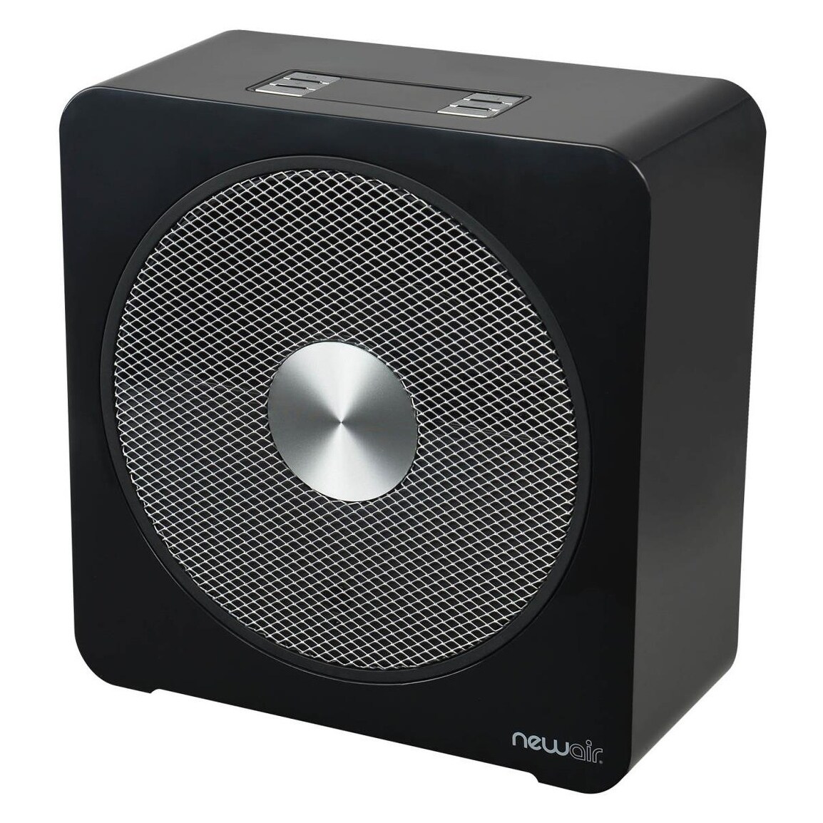 NewAir Ceramic Portable Space Heater Remote Control Black