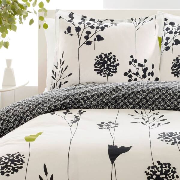 Shop Perry Ellis Asian Lily Duvet Cover Set On Sale Free