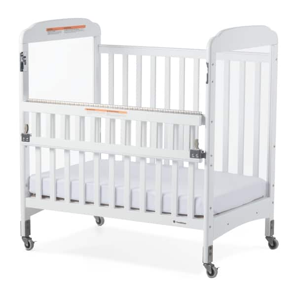 Shop Next Gen Serenity Safereach Compact Clearview Crib White