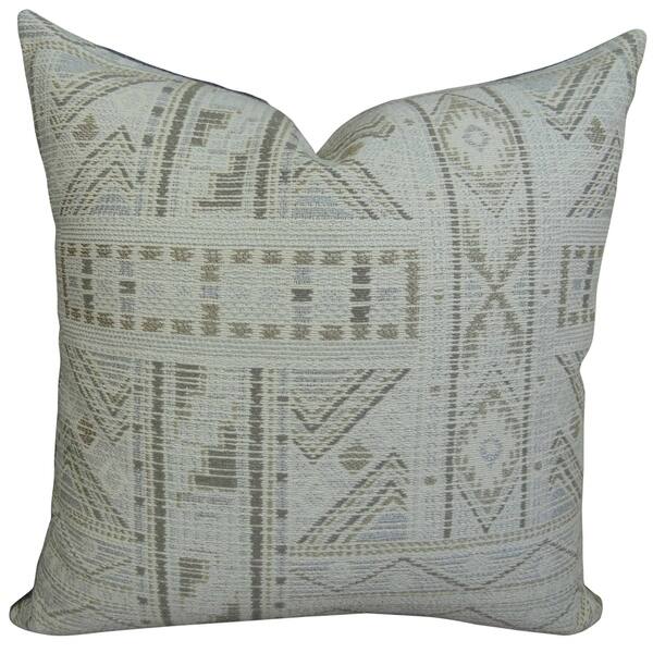 Aztec Cream 18x18 Down Filled Pillow 