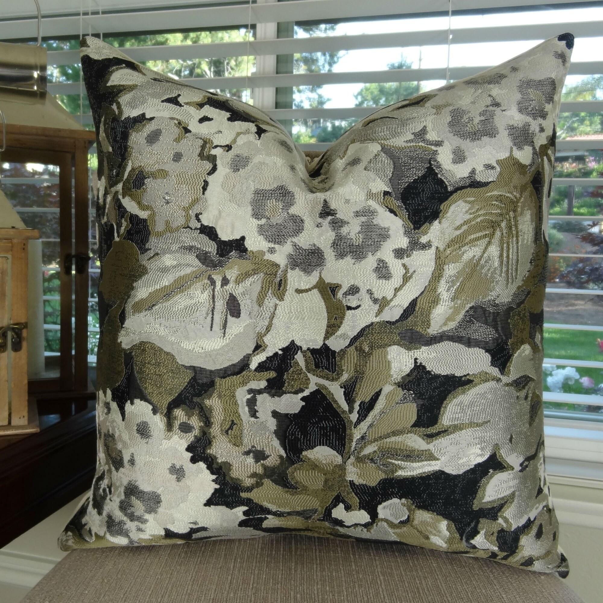 floral couch pillows