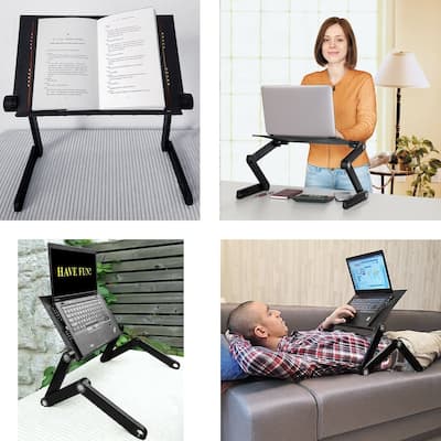 FCD Laptop Table for Bed Notebook eBook Reading Tablet Foldable