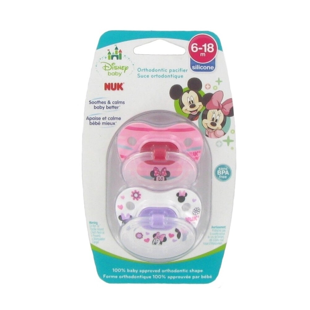 white nuk pacifier