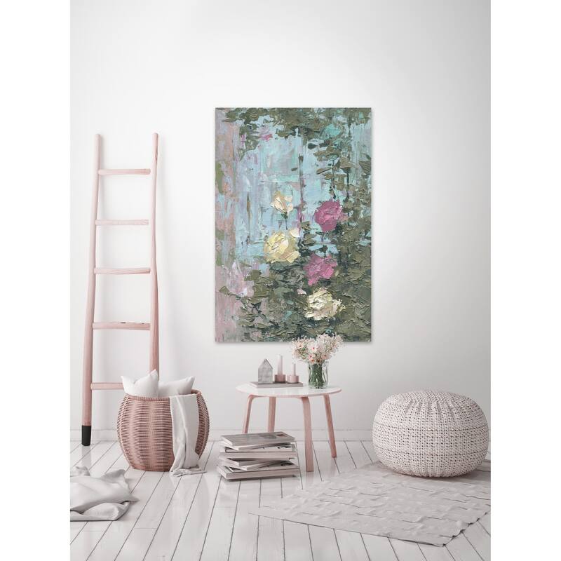 'Secret Garden' Painting Print on Wrapped Canvas
