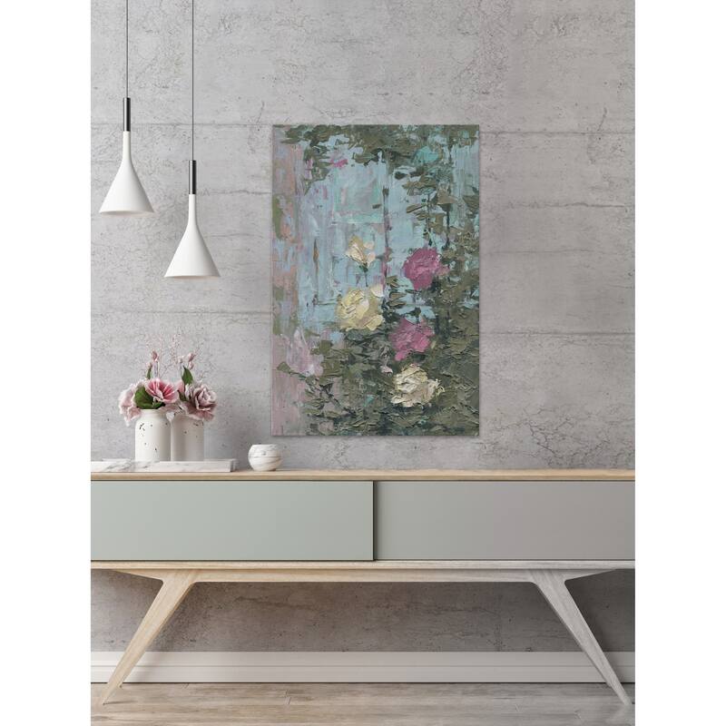 'Secret Garden' Painting Print on Wrapped Canvas
