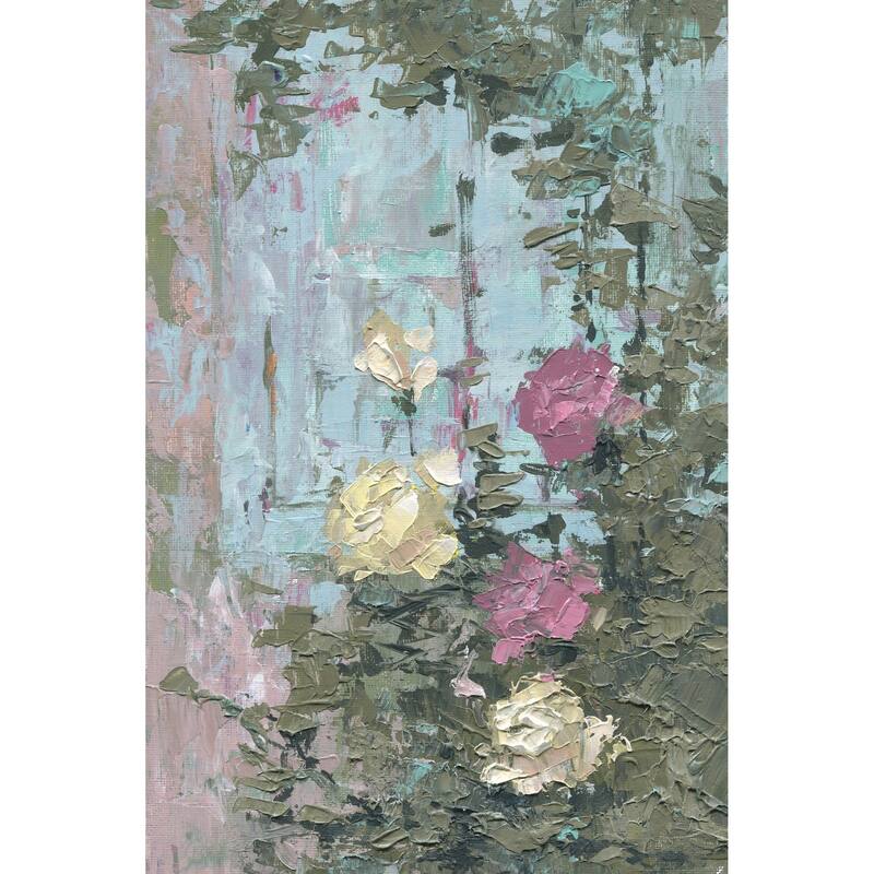 'Secret Garden' Painting Print on Wrapped Canvas