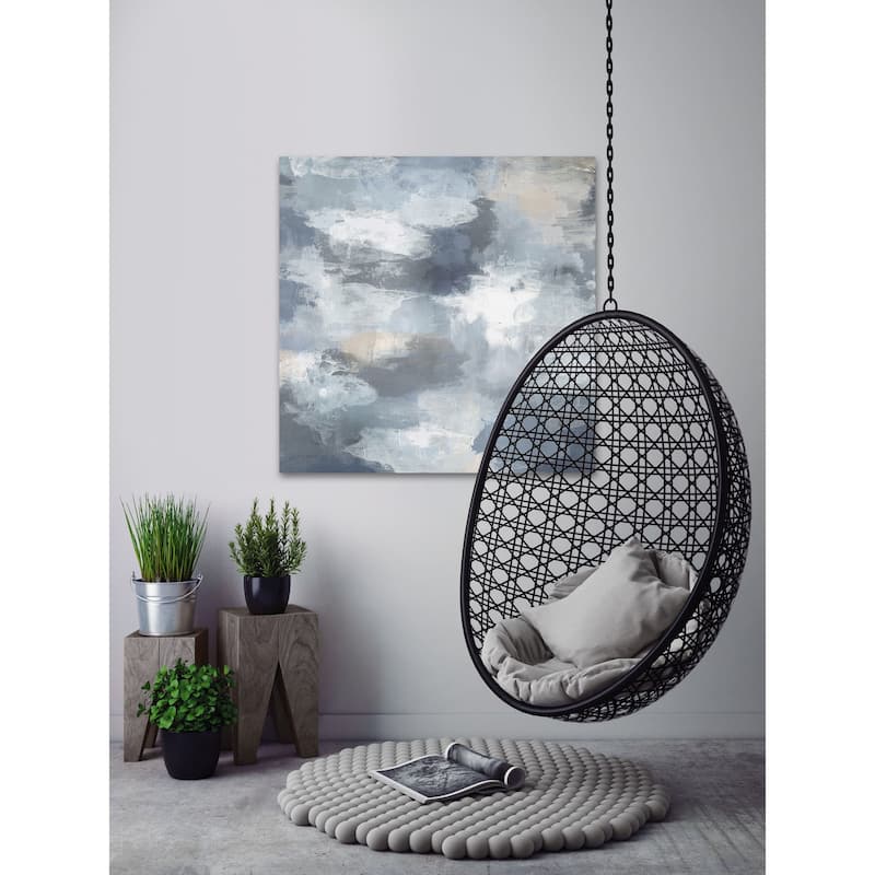'Beyond the Mist' Painting Print on Wrapped Canvas