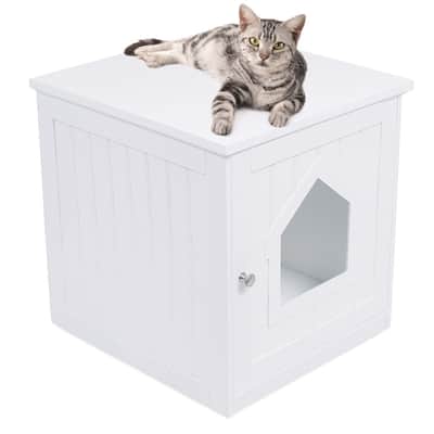 Internet's Best Decorative Cat House & Side Table