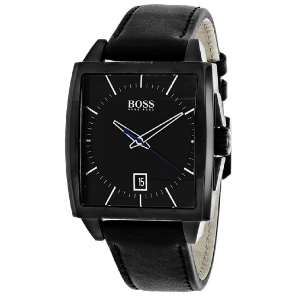 hugo boss mens square watch