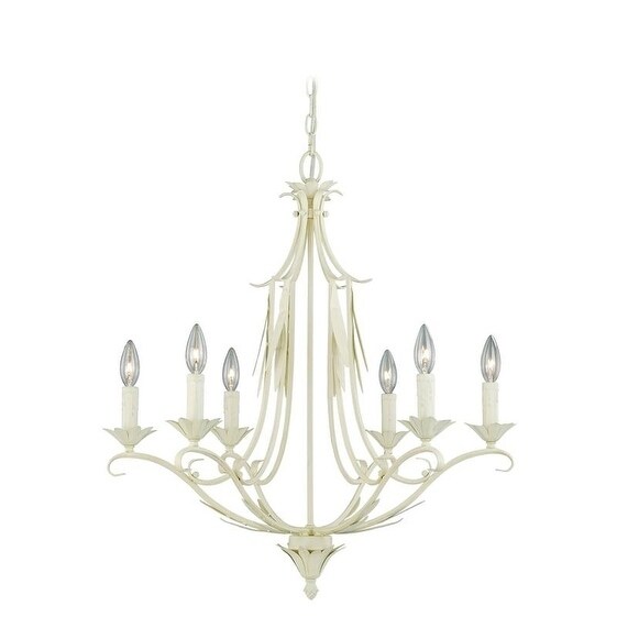 Vaxcel Austen 6L Chandelier Gilded Patina - Chandeliers For Bedrooms by Overstock.com